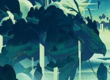 Lumbering Falls