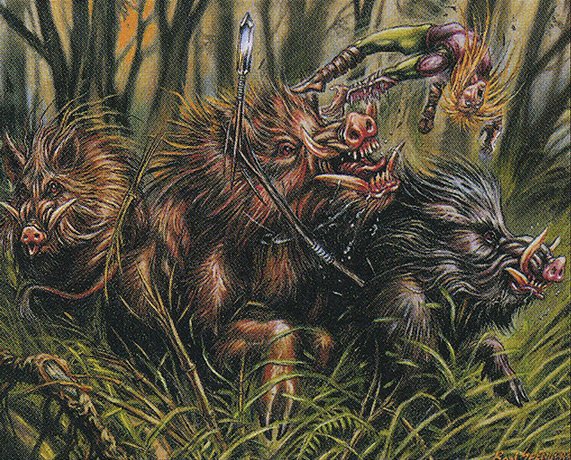 Crashing Boars