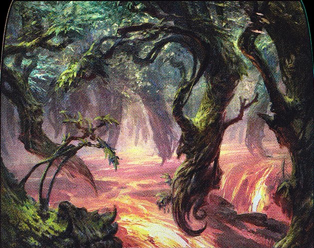 Fire-Lit Thicket