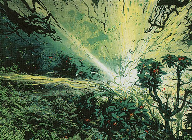Explosive Vegetation