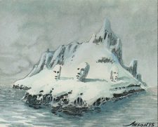 Snow-Covered Island