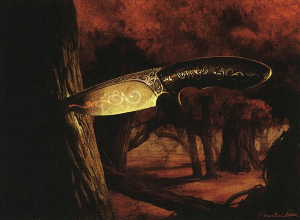 Silver-Inlaid Dagger