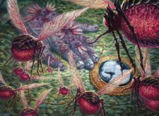Swarm of Bloodflies