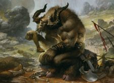 Pensive Minotaur