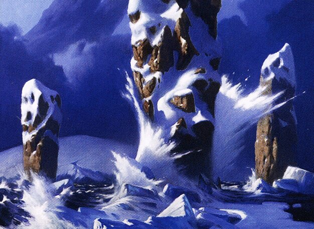 Snow-Covered Island