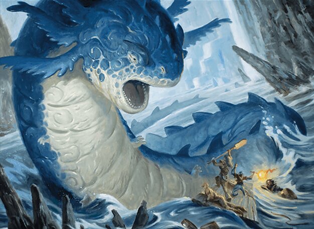 Frilled Cave-Wurm