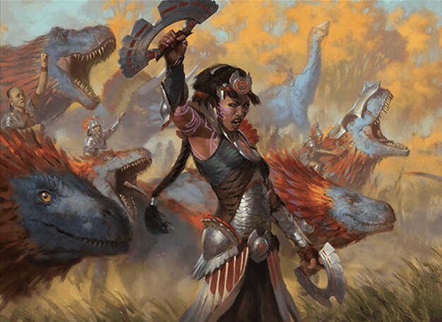 Huatli, Poet of Unity // Roar of the Fifth People