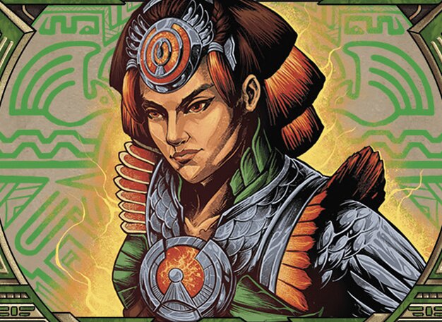 Huatli, Poet of Unity // Roar of the Fifth People