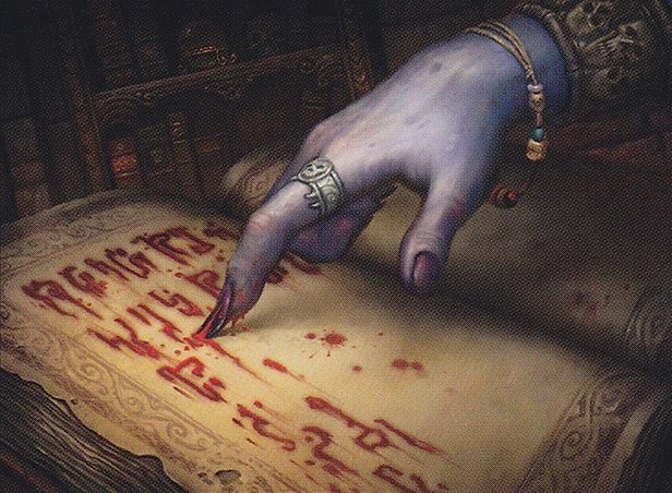 Sign in Blood