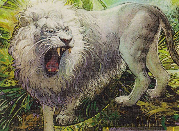 Silvercoat Lion