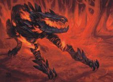 Fiery Hellhound