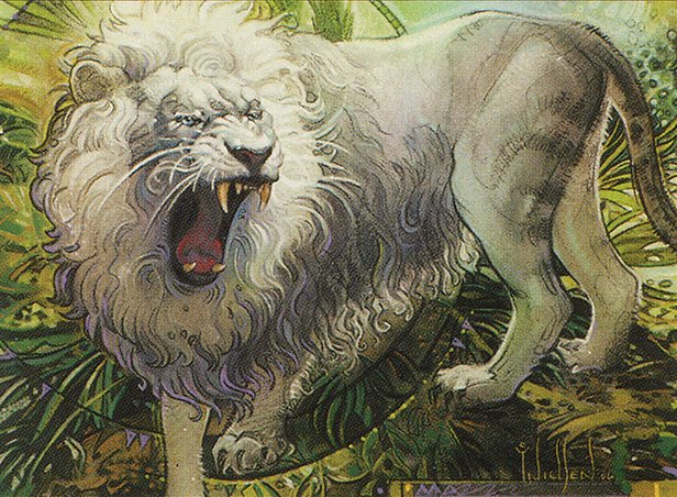Silvercoat Lion