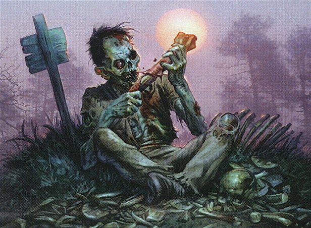 Gnawing Zombie