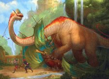 Thrashing Brontodon
