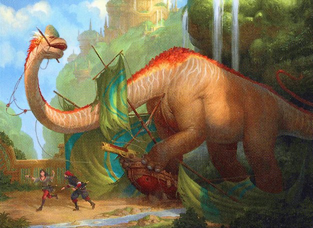 Thrashing Brontodon