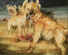 Gibbering Hyenas