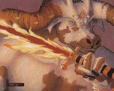 Flaming Sword