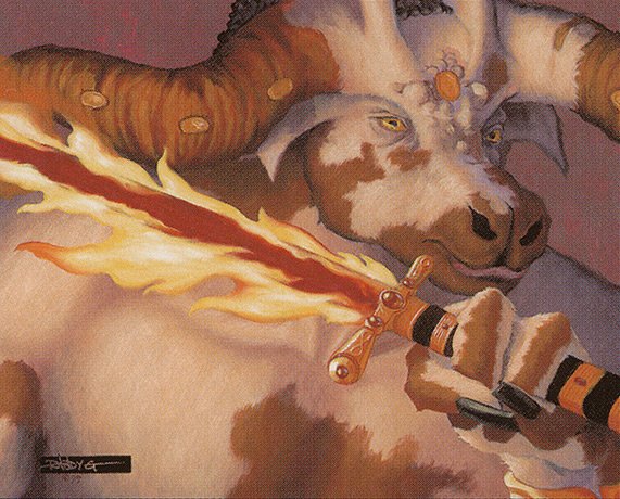 Flaming Sword