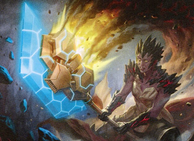 Hexgold Halberd
