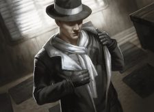 Silver Shroud Costume