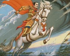 Riding the Dilu Horse