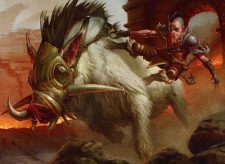 Charging War Boar