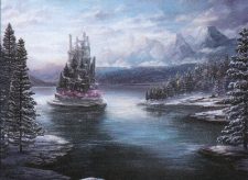 Snow-Covered Island