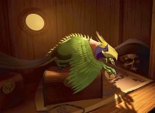 Iguana Parrot