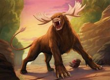 Saber-Tooth Moose-Lion